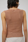 Zii Ropa Nia Vest in Terracotta