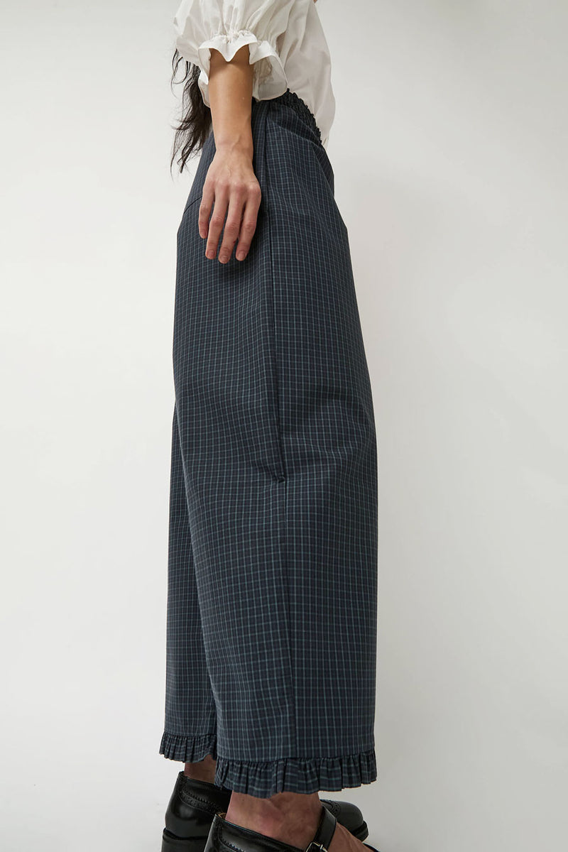 Zii Ropa Remi Pant in Navy Plaid