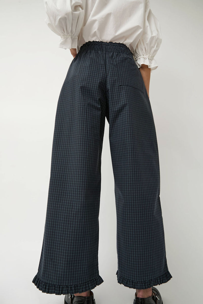 Zii Ropa Remi Pant in Navy Plaid