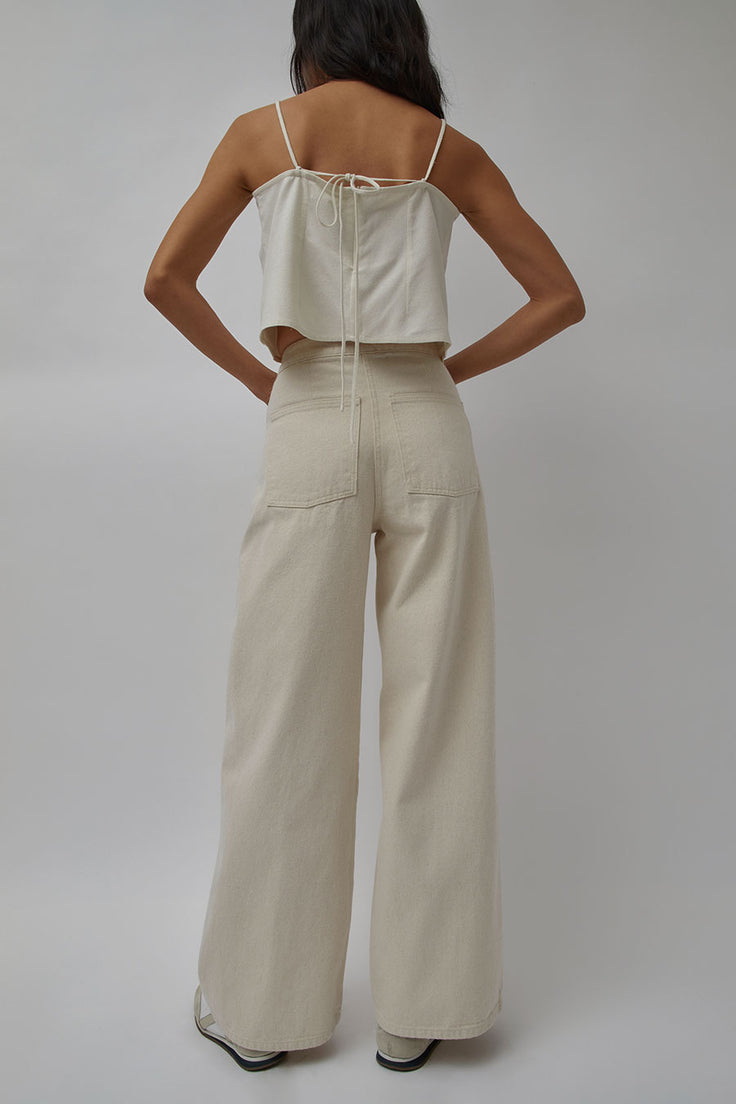 Zii Ropa Renee Pant in Natural