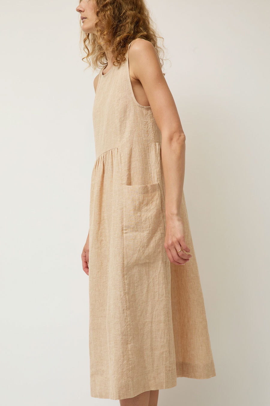 Zii Ropa Margarit Dress in Apricot