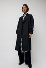 épingler Trigonal Fall Coat in Charcoal