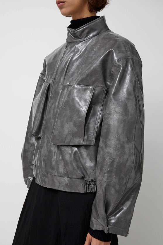 épingler Ep Bomber Jacket in Charcoal