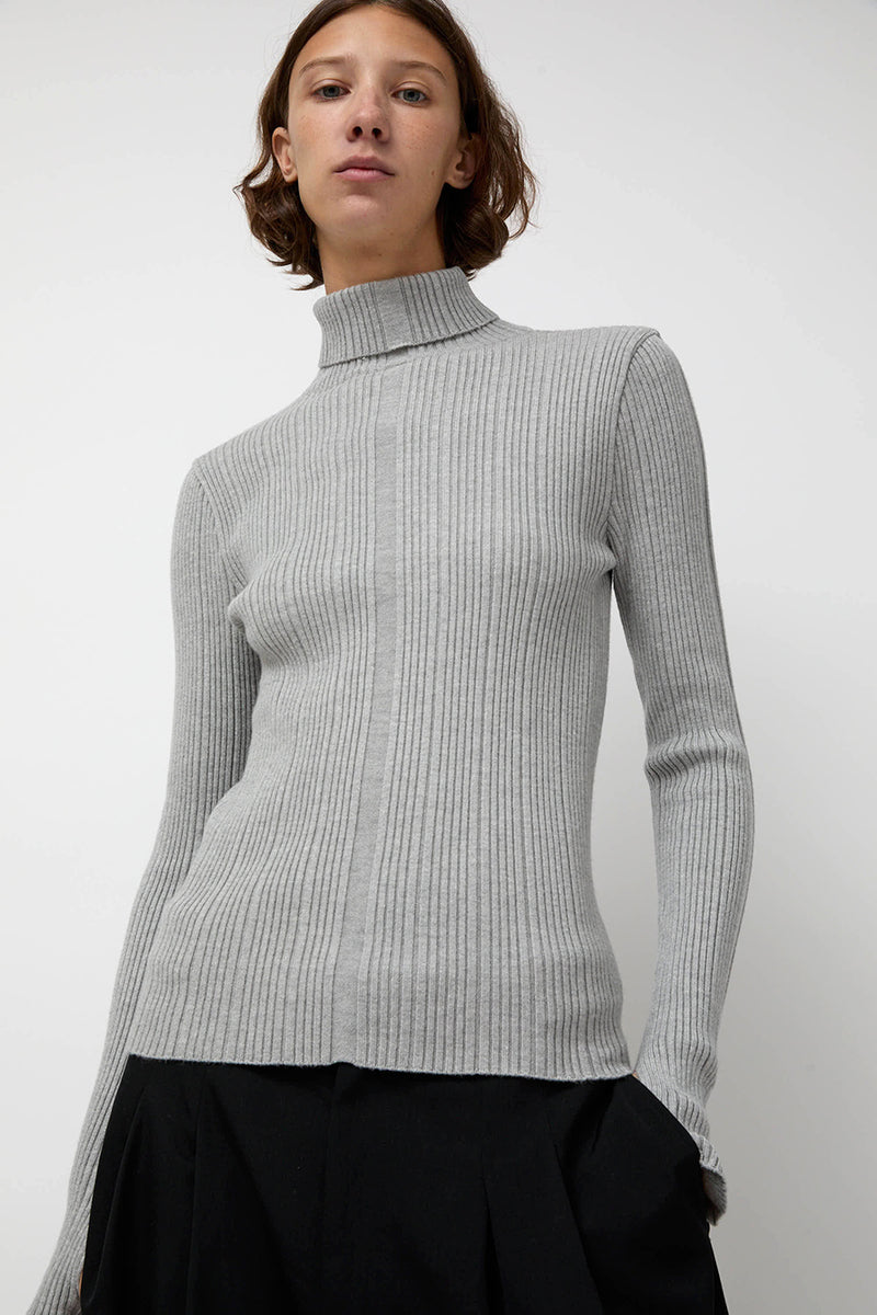 épingler Inner Pleats Pola Knit in Grey