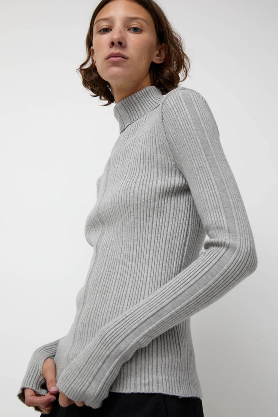 épingler Inner Pleats Pola Knit in Grey