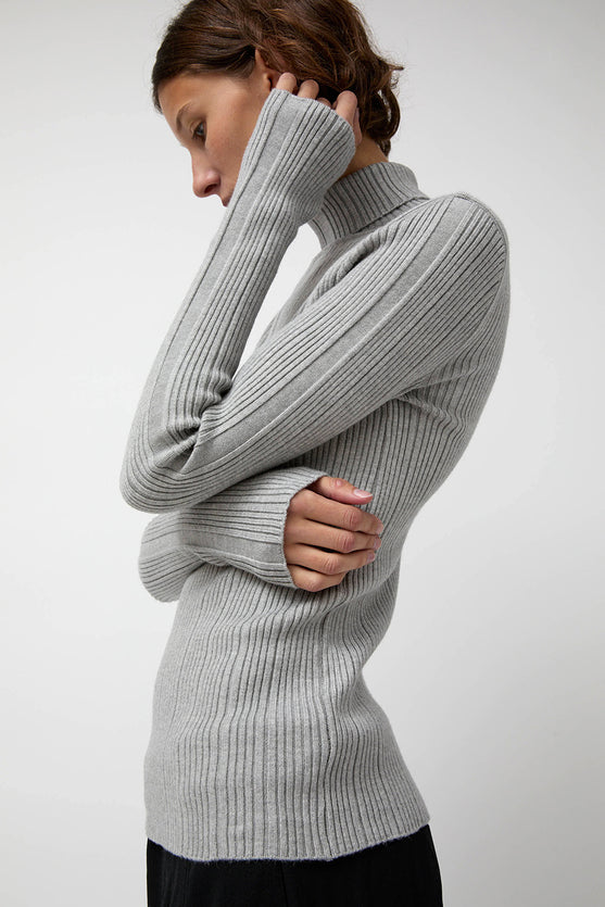 épingler Inner Pleats Pola Knit in Grey