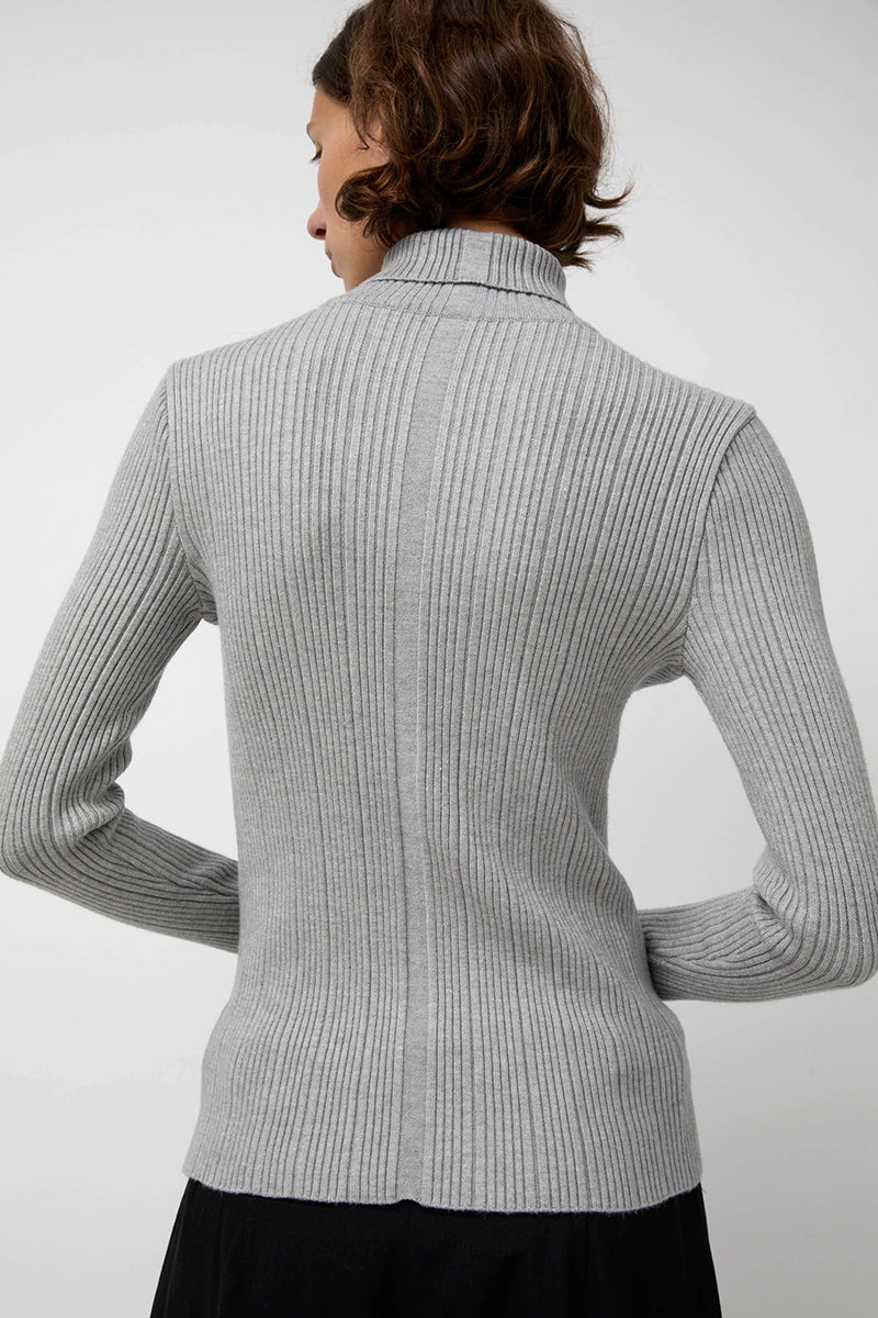 épingler Inner Pleats Pola Knit in Grey