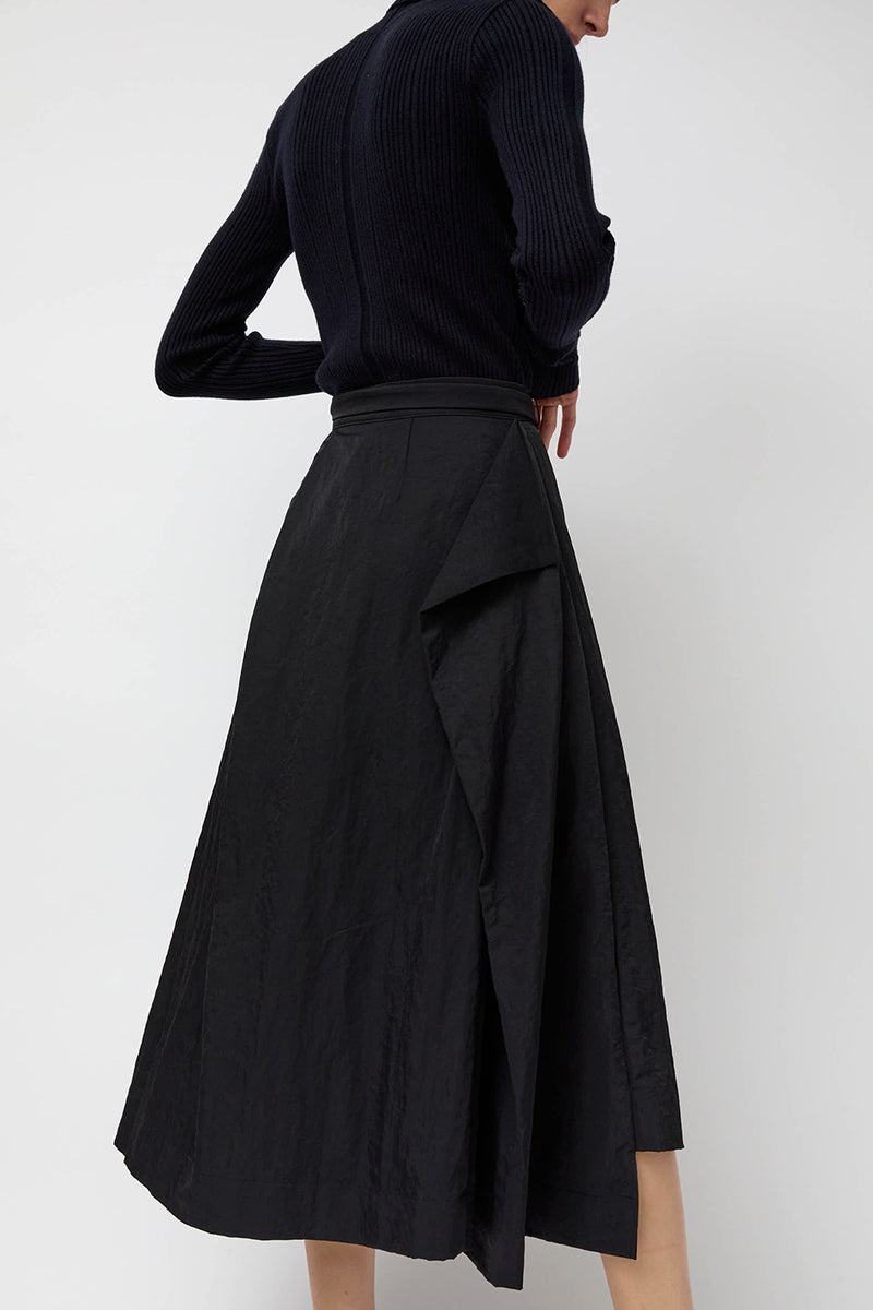 épingler Origami Skirt in Black