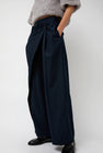 épingler Wool Wrapped Slacks in Navy