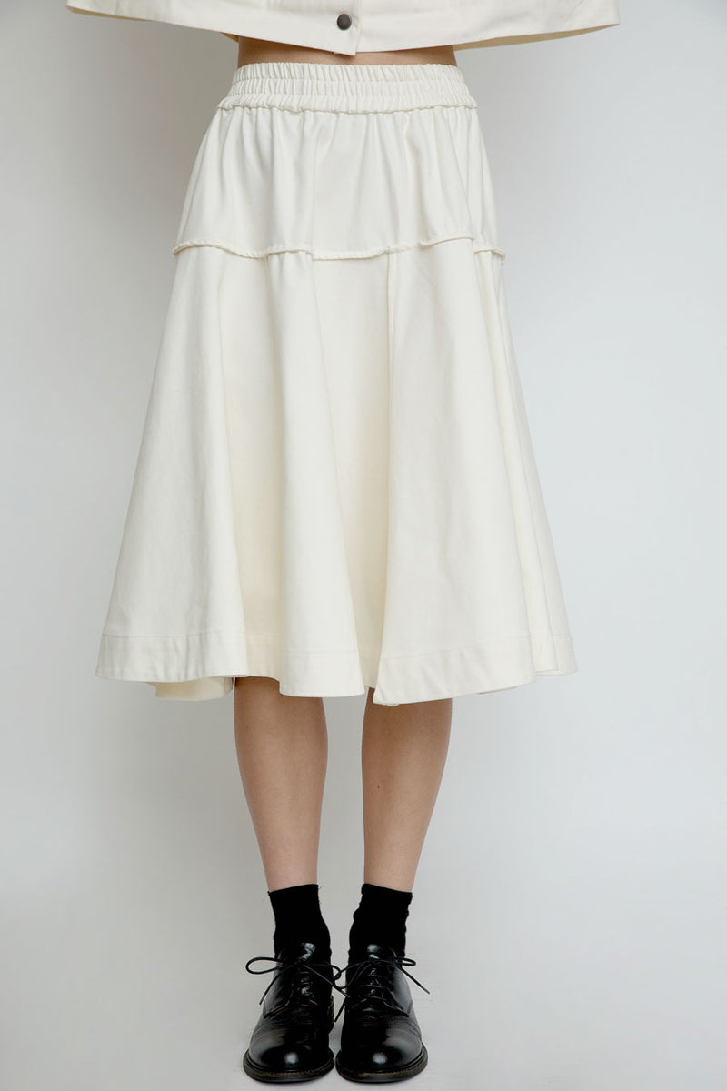 et Tigre Celia Skirt in White
