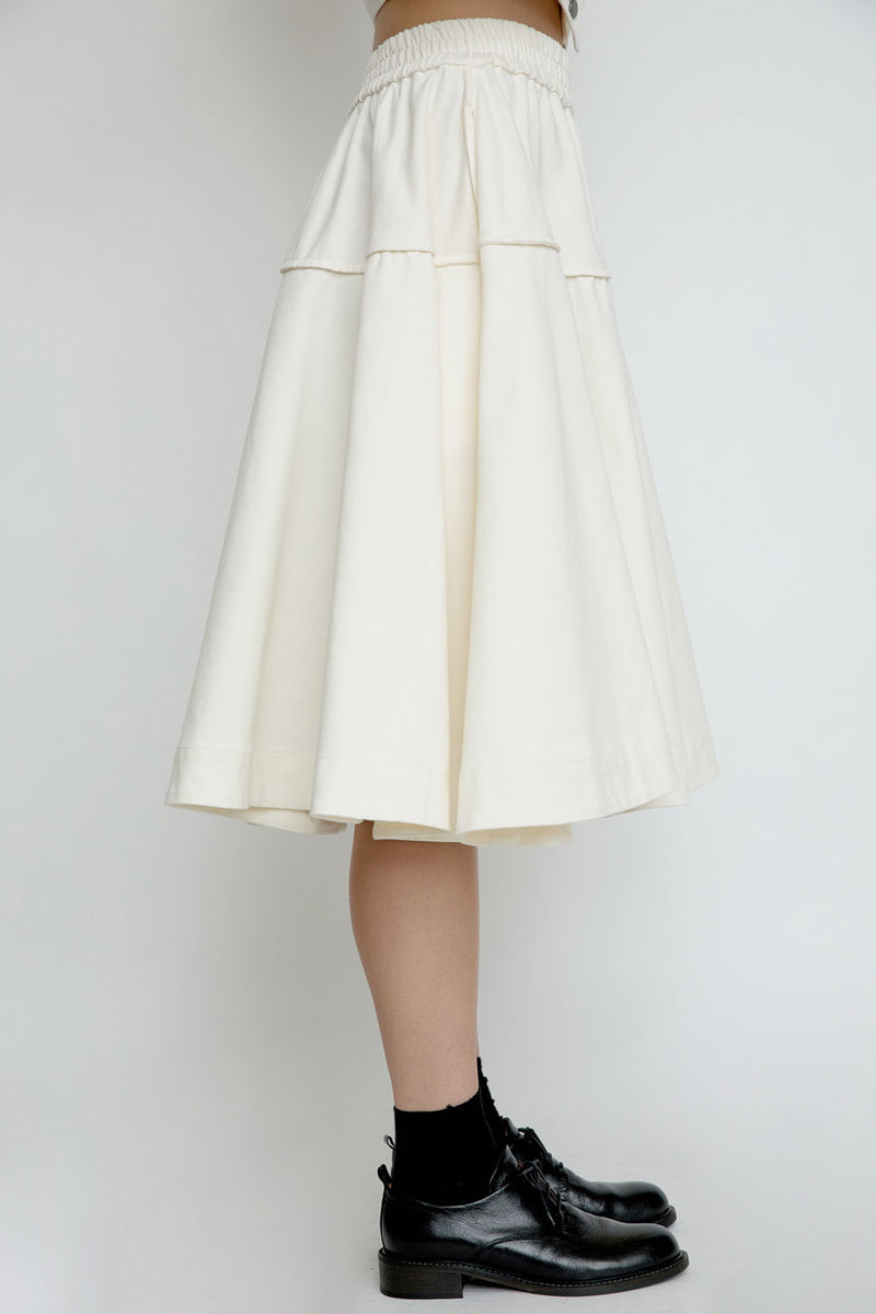 et Tigre Celia Skirt in White