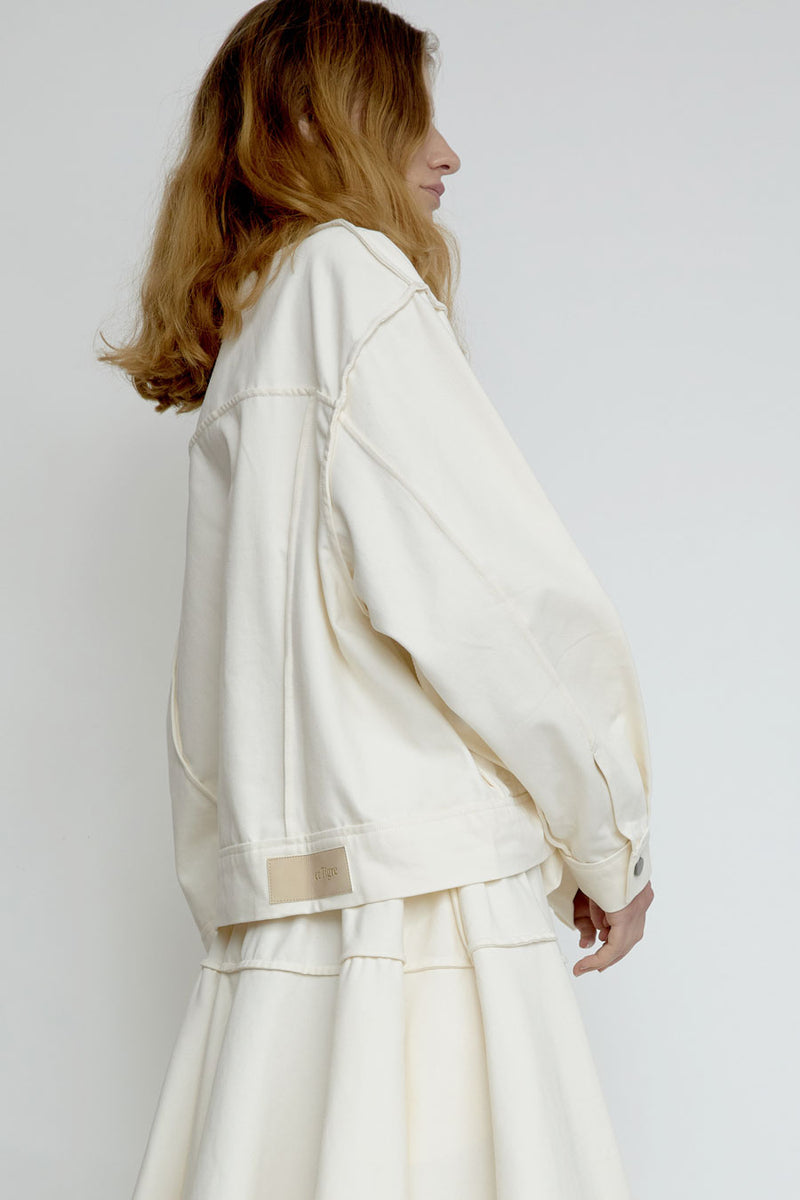 et Tigre Douglas Jacket in White