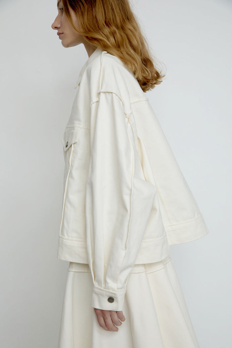 et Tigre Douglas Jacket in White
