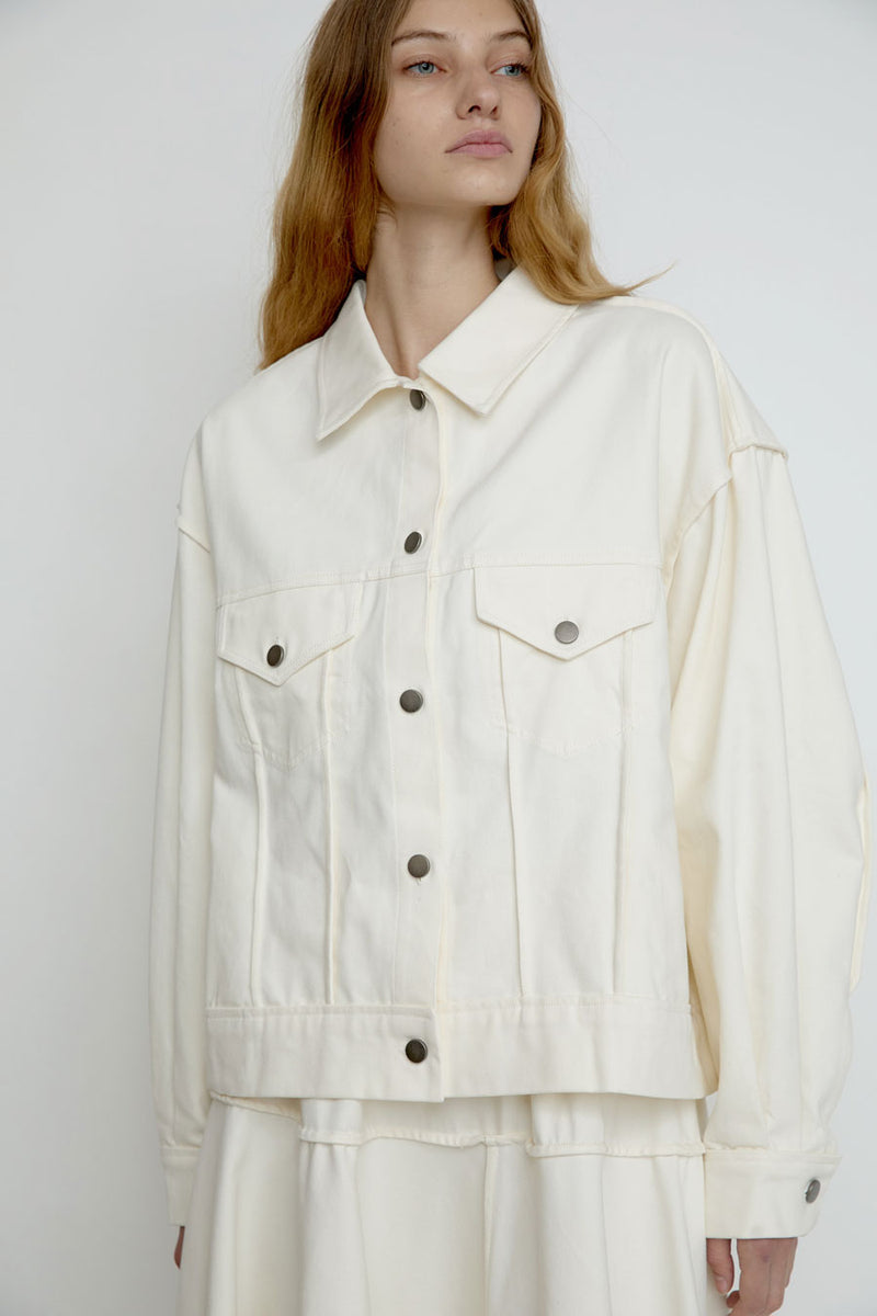 et Tigre Douglas Jacket in White