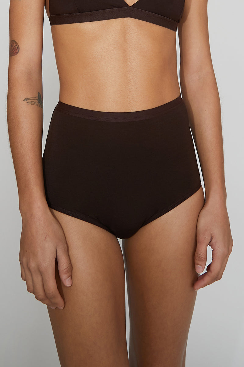 Baserange Highwaist Bell Pant in Tactile