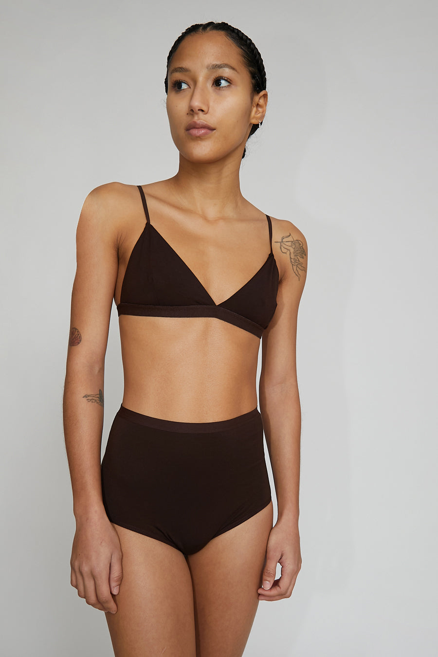 Baserange Highwaist Bell Pant in Tactile