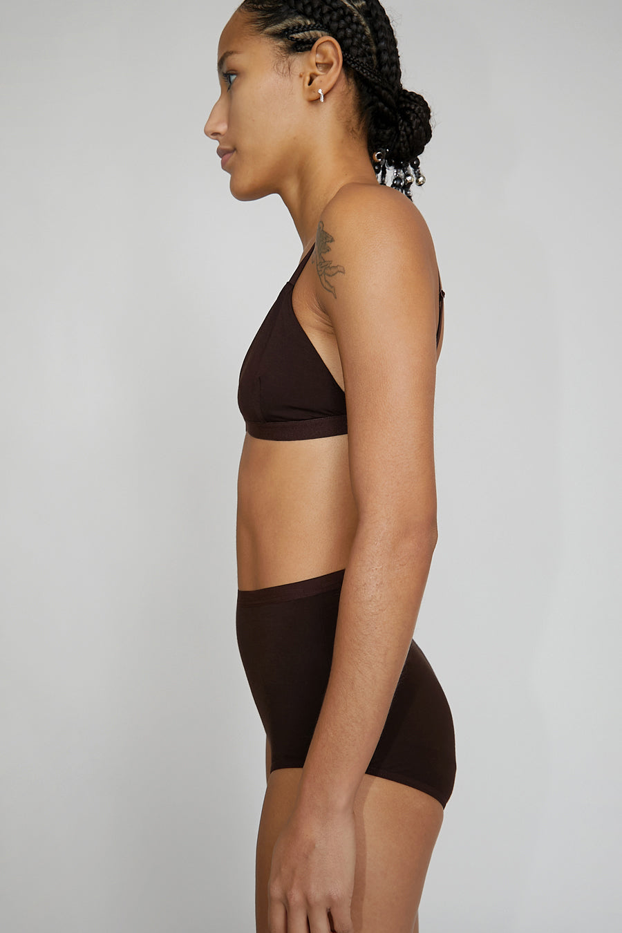 Baserange Highwaist Bell Pant in Tactile