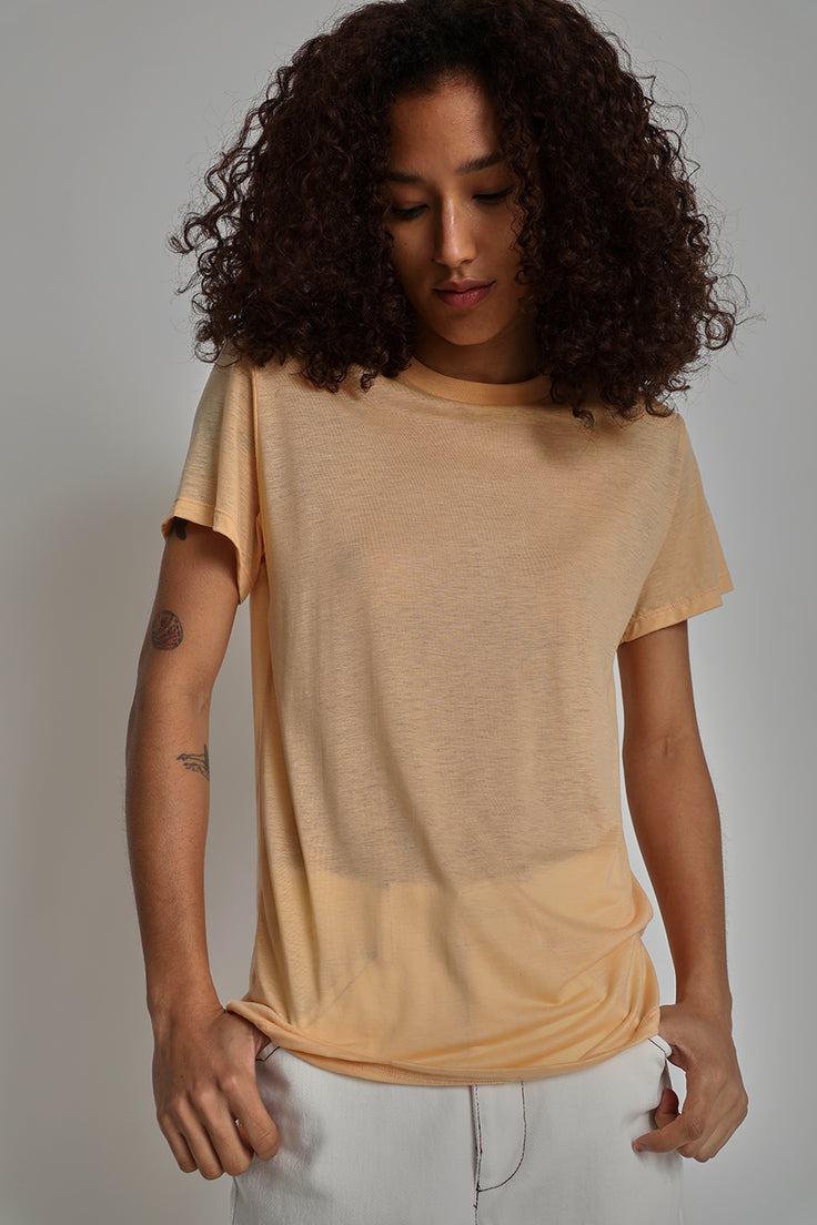 Baserange Tee Shirt in Daf Yellow