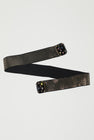 Exquisite J Micro Crystals Belt in Black