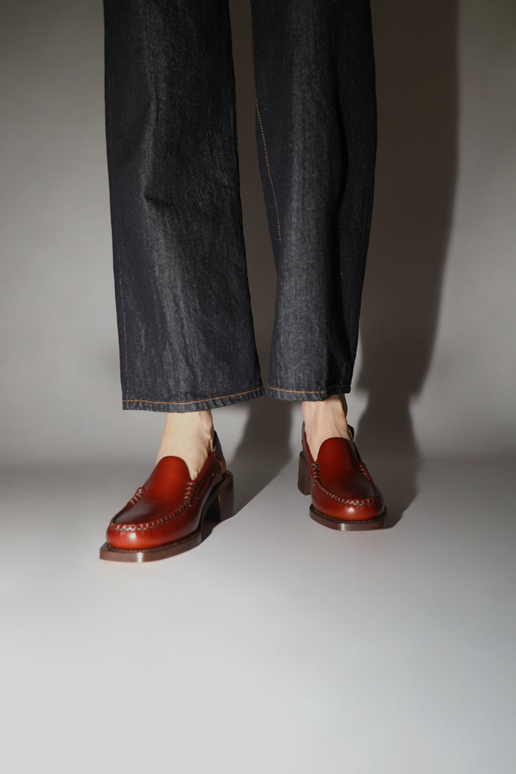 Hereu Raiguer Heeled in Russet