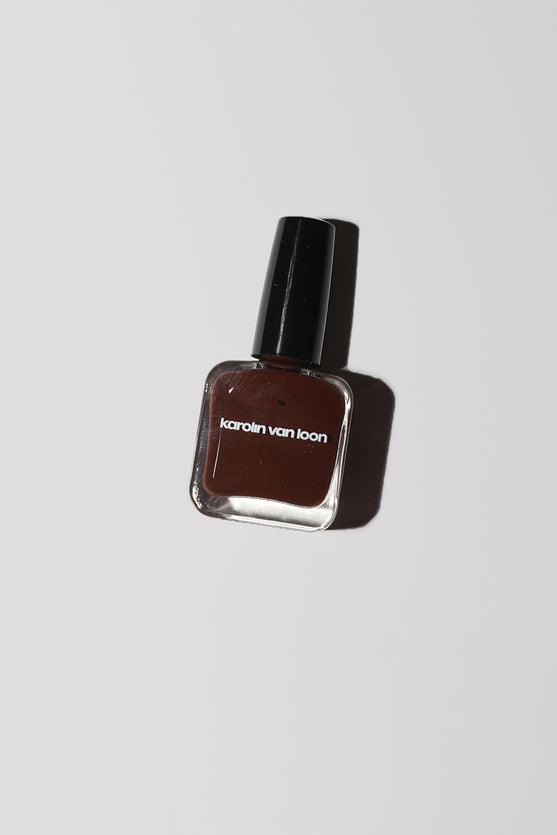 Karolin Van Loon Nail Polish in Magma Noir