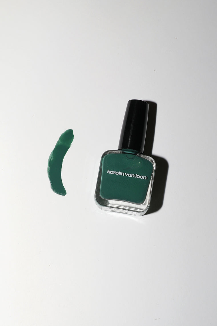 Karolin Van Loon Nail Polish in Suede Verte