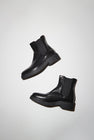 No.6 Pull on Crepe Sole Boot in Nero